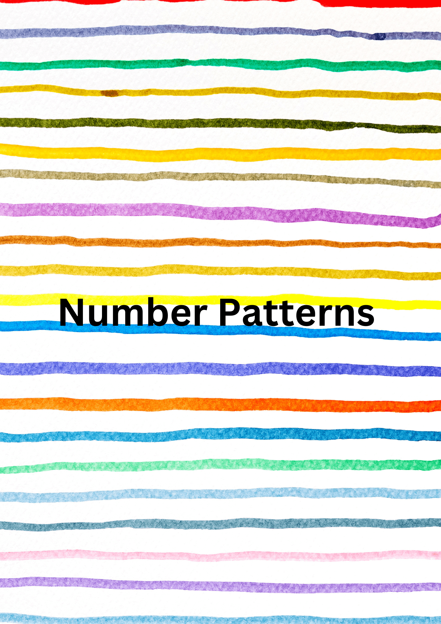 Sequence and number patterns