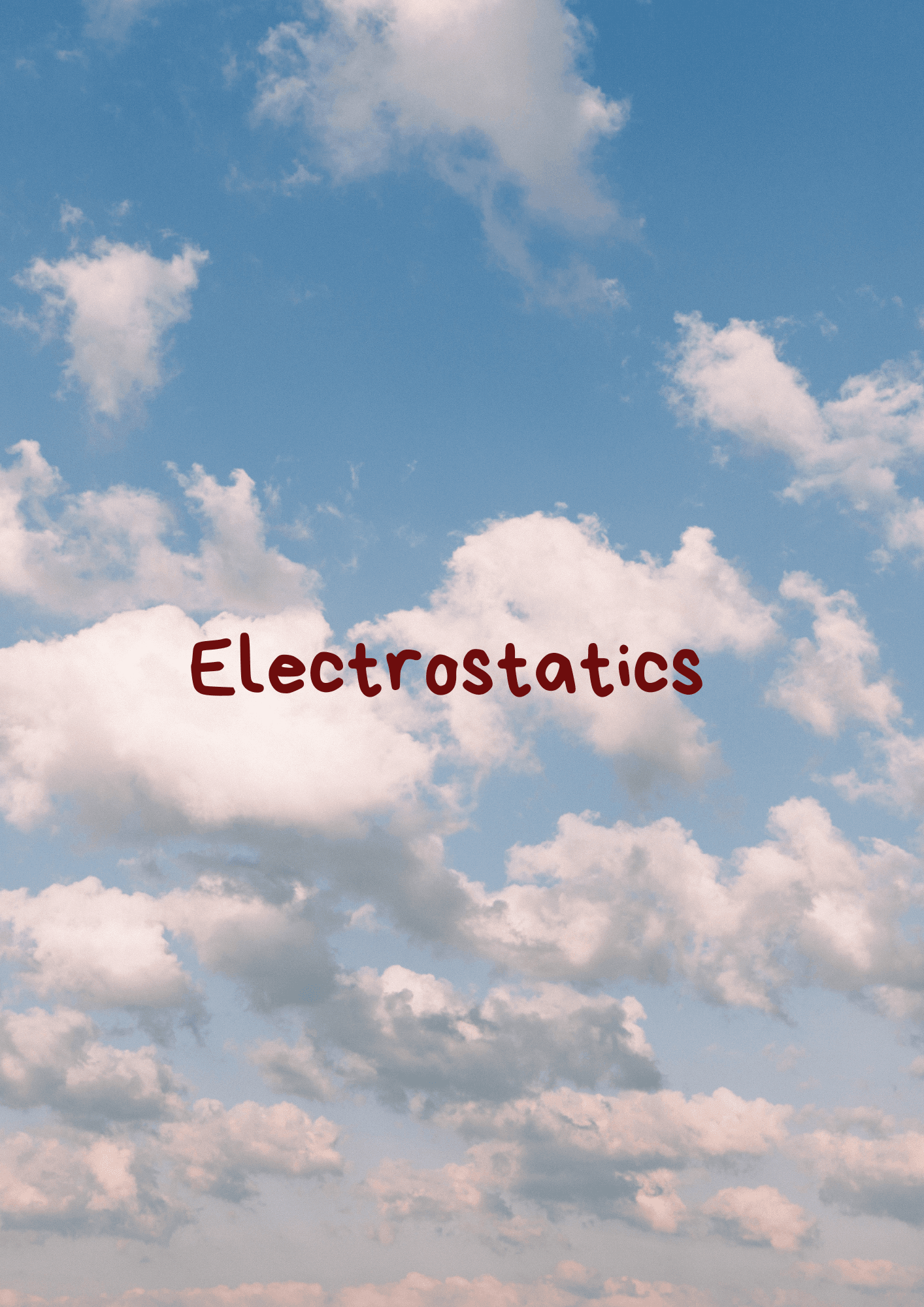 Electrostatics 
